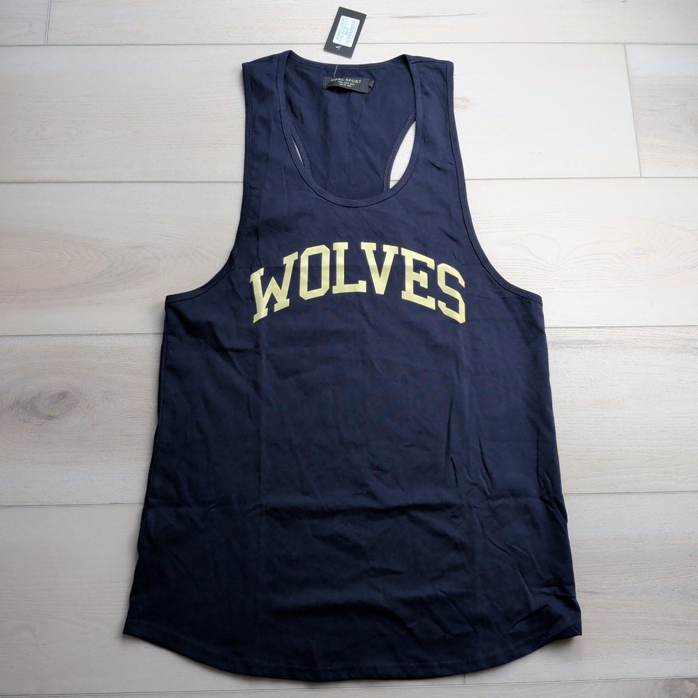 NEW Darc Sport Wolves Arch Mecca Tank Mens XL Navy Final Drop 2020 Limited